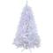 7.5ft. Pre-Lit White Artificial Christmas Tree, Warm White LED Lights
